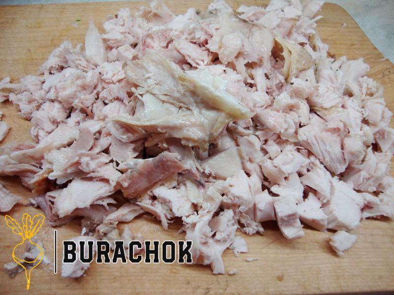 Салат з корейською морквою та крабовими паличками