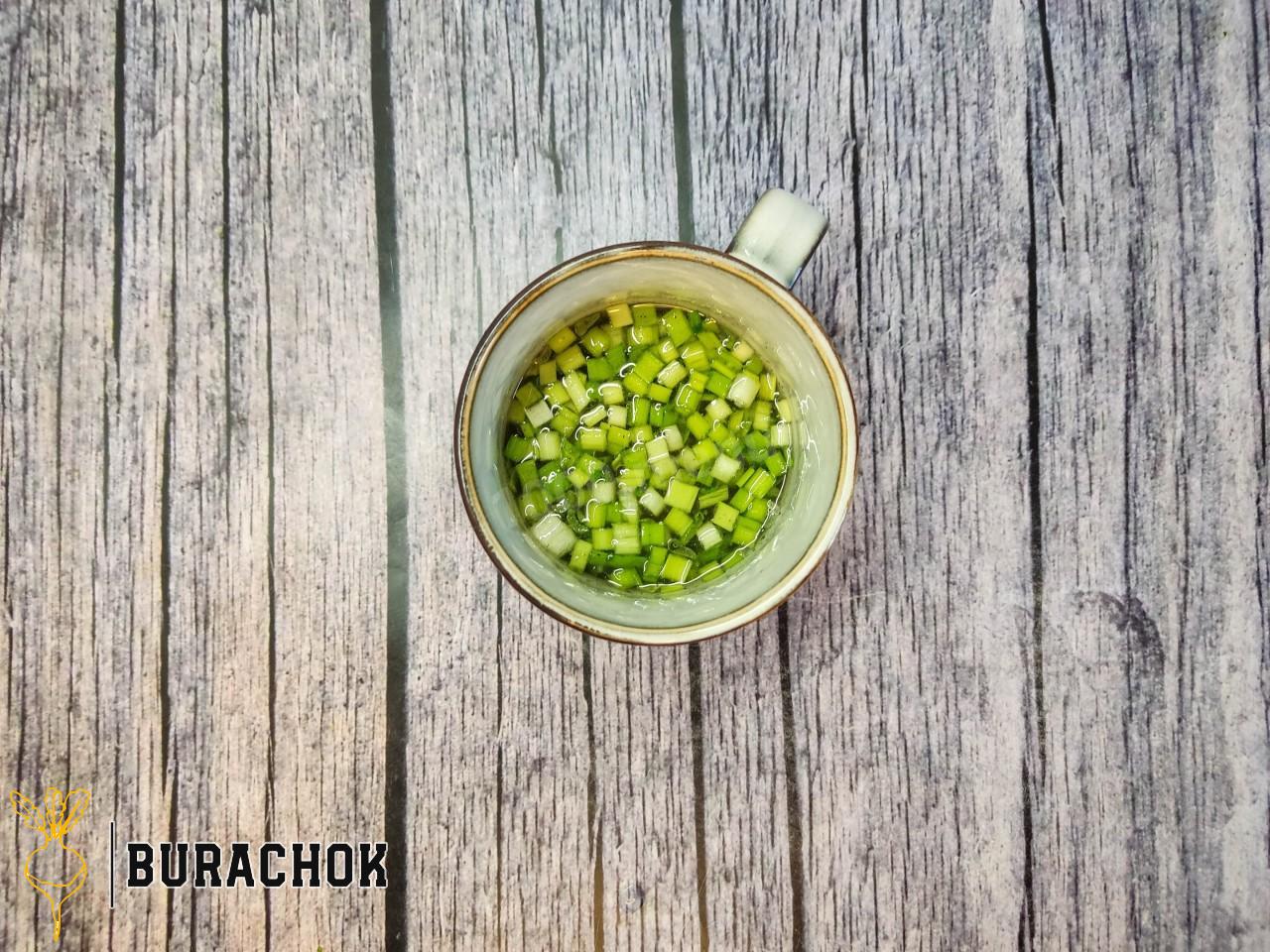 Салат з пророщеного машу