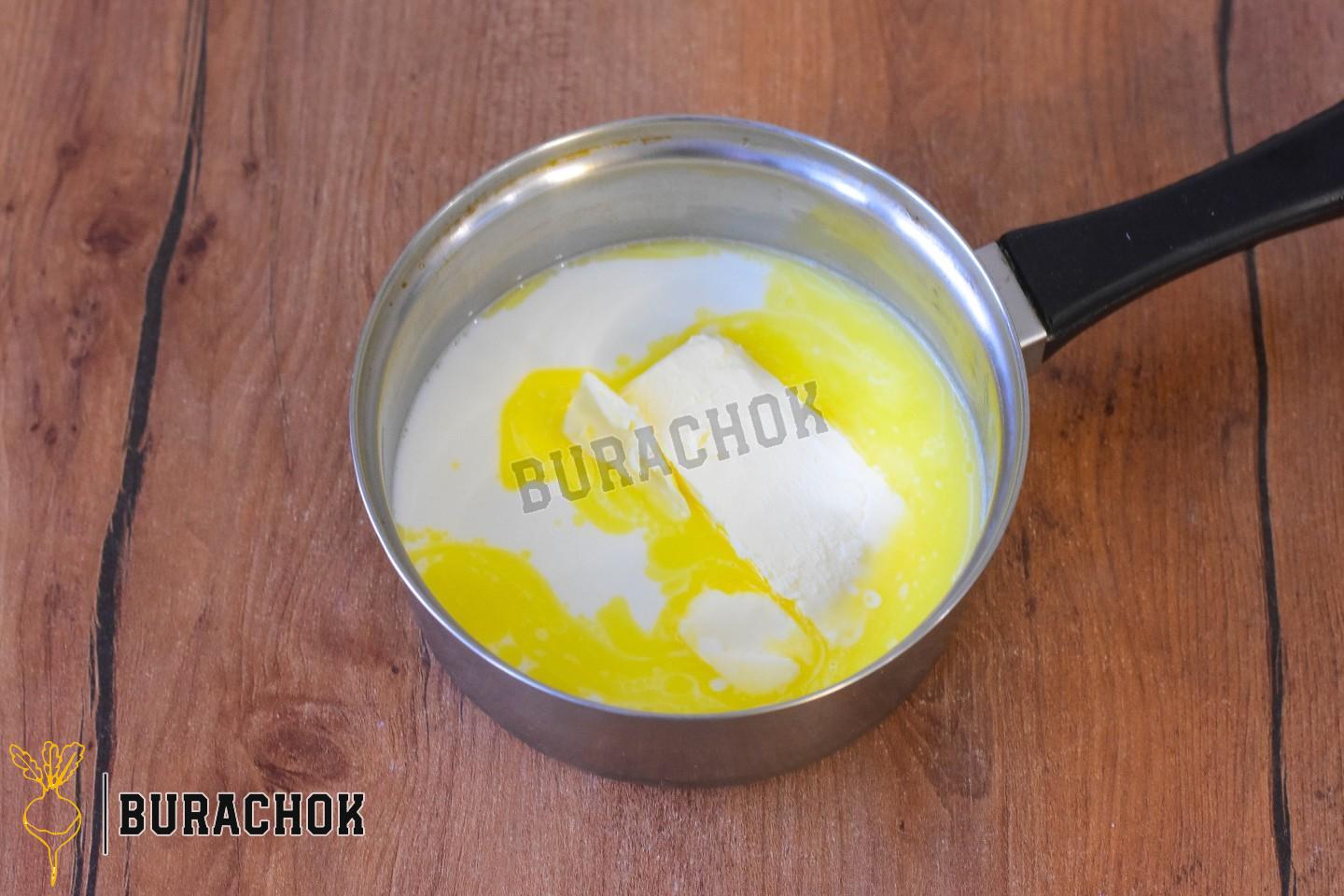 Шоколадний торт з чіз кремом