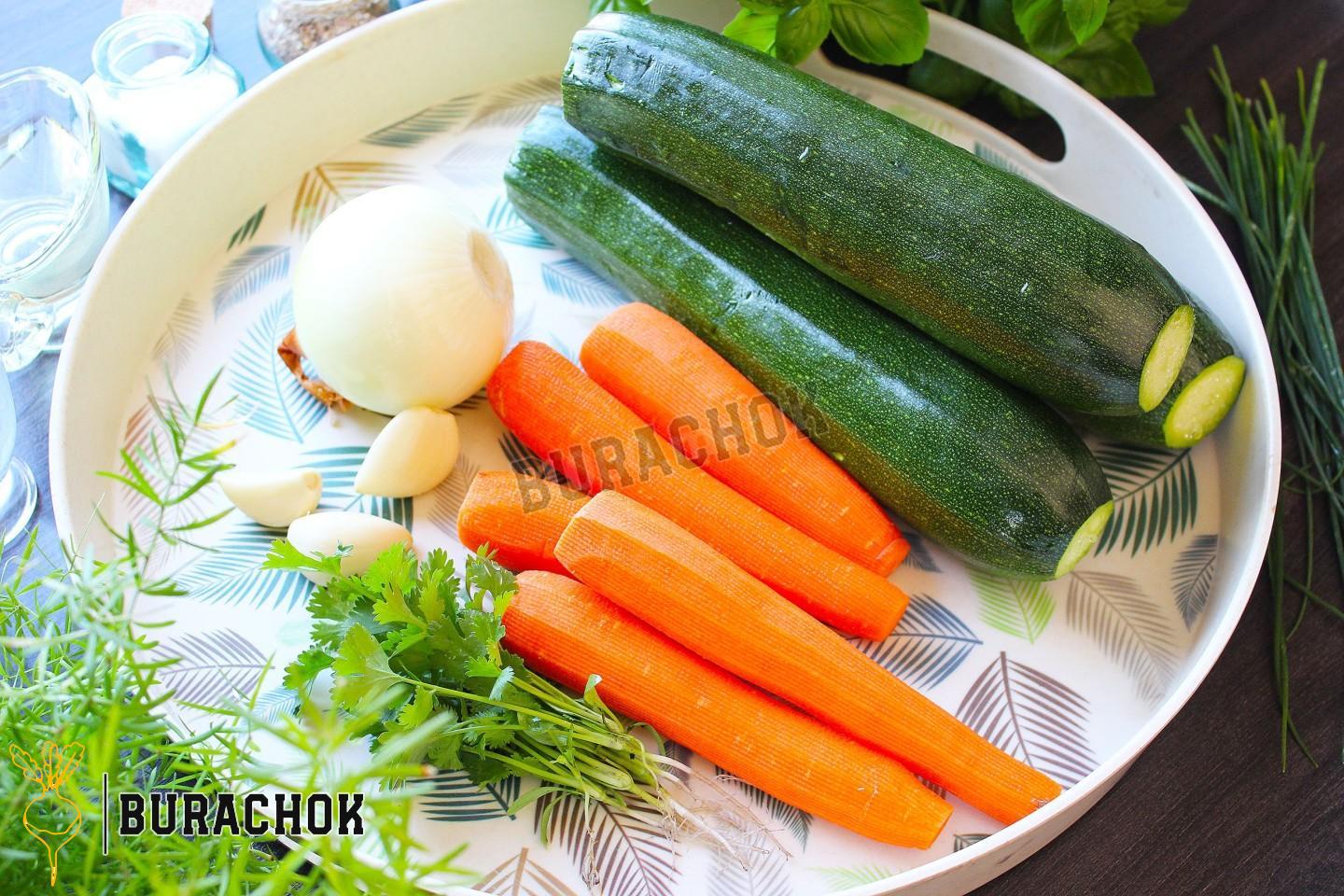 Кабачки по-корейськи швидкого приготування