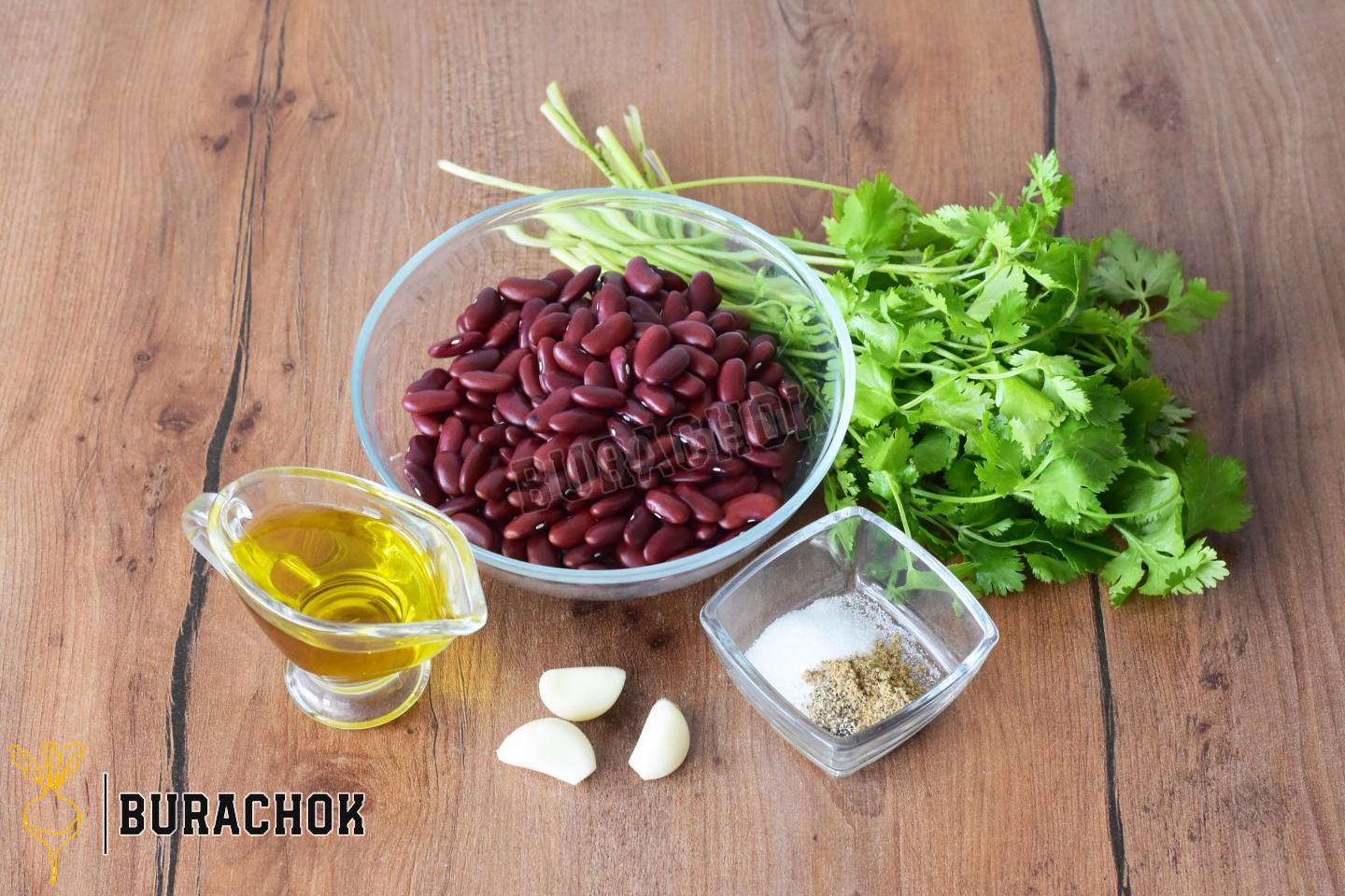 Квасоля з часником