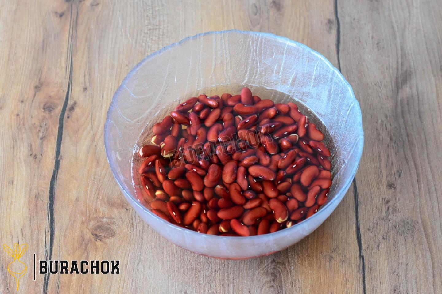 Квасоля з часником