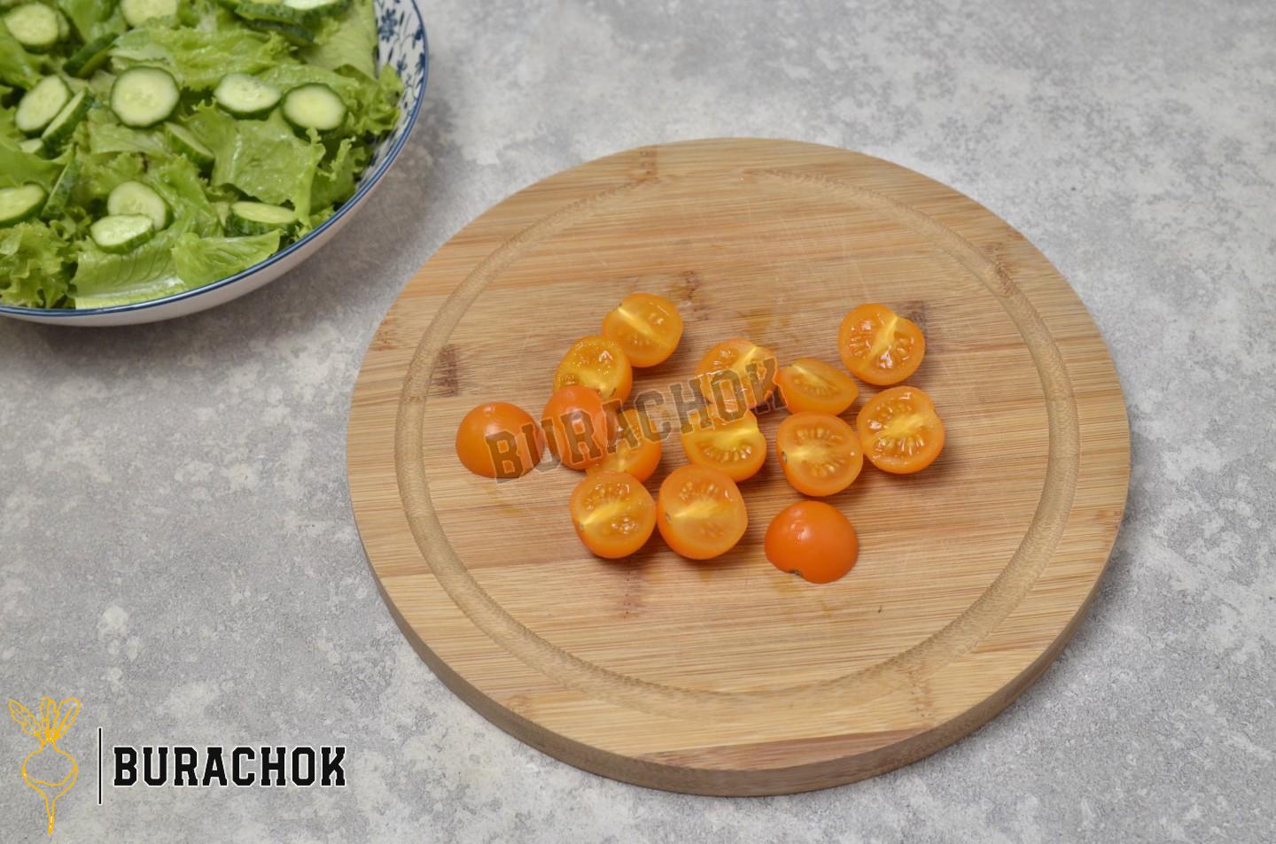 Салат з квасолею та овочами
