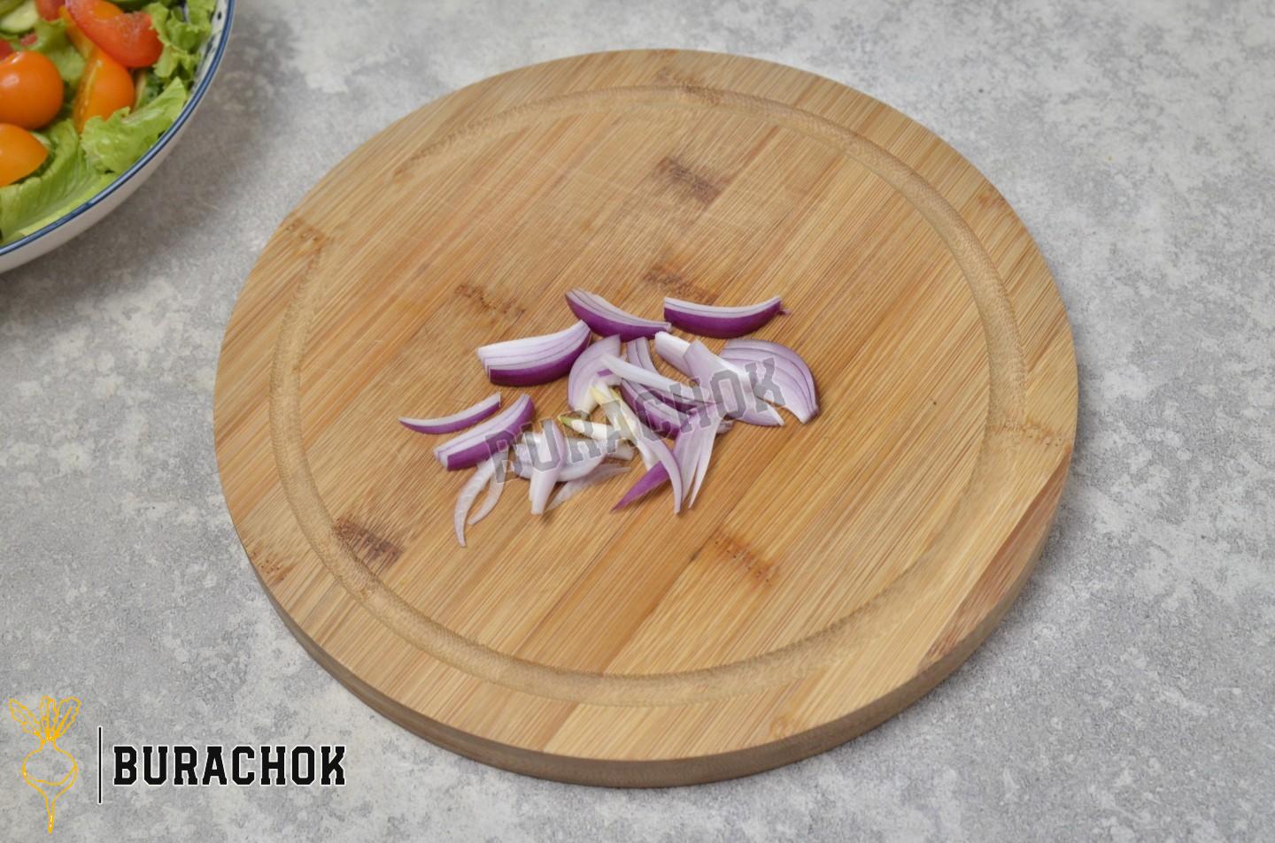 Салат з квасолею та овочами