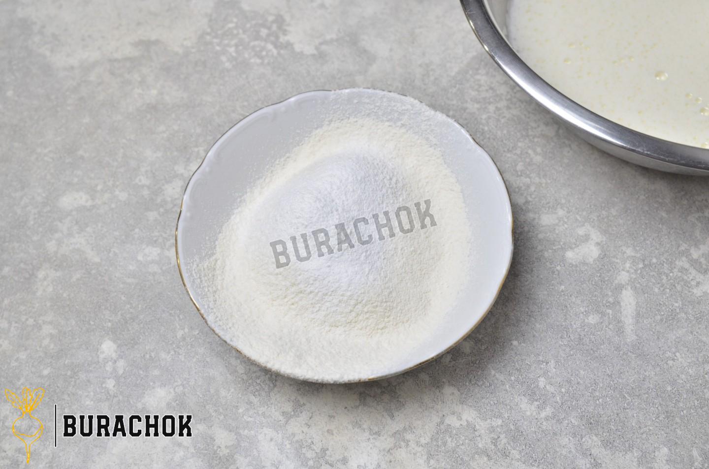 Класична шарлотка з розпушувачем
